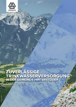Case Study Hochdruckpumpen in der Gemeinde Hinterstoder
