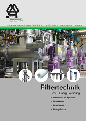 Filtertechnik Fest Flüssig Trennung